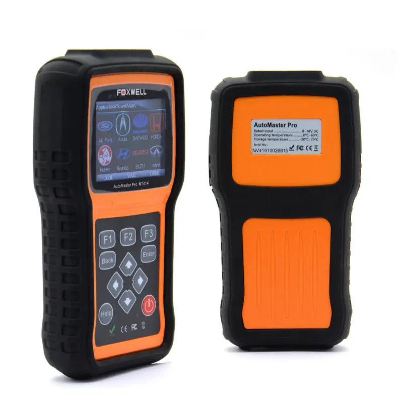 Недавно Foxwell NT414 четыре системы диагностики инструмент сканирования двигатель ABS