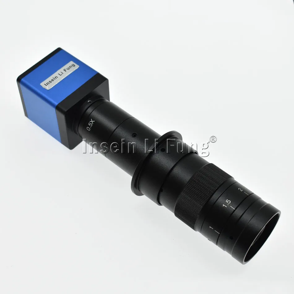 

1080 MP 1/2 P 60FPS. 8-дюймовый CMOS VGA HD микроскоп промышленная камера + 8X-600X регулируемое увеличение 25 мм зум C-Крепление объектива