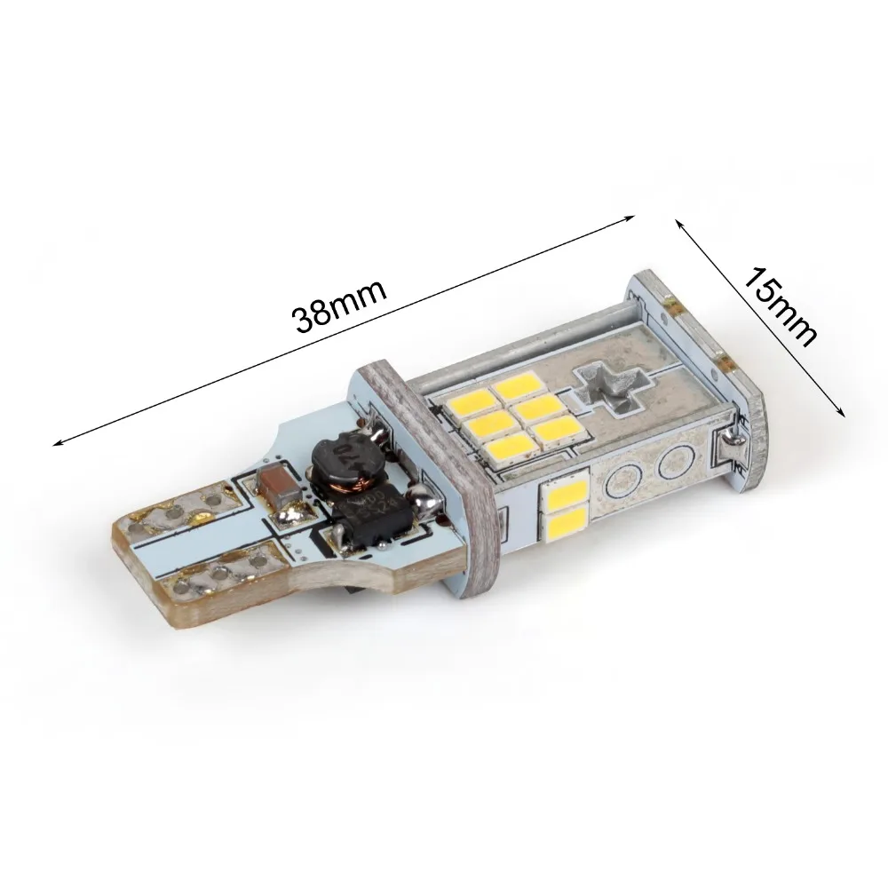 Лампа светодиодная для заднего хода T15 W16W 12 В 28 Вт SMD3020 18 шт.|Сигнальная лампа| |