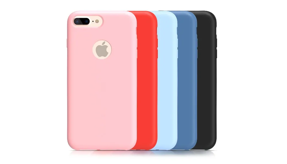 Темно синие оригинальный XOOMZ силиконовый чехол для iPhone 7 Plus роскошный жидкость