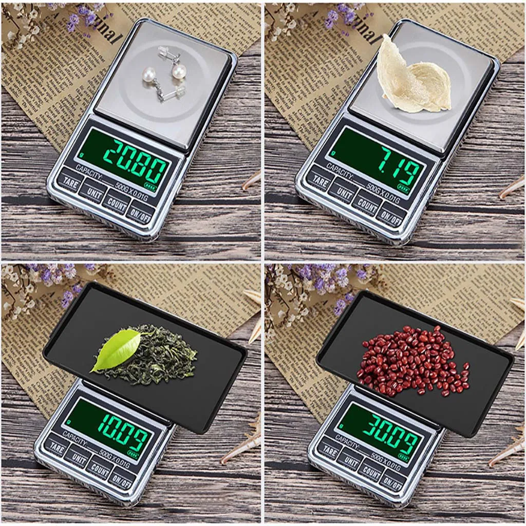 kitchen scale Electronic Digital Scales Pocket Size Jewelry Scale Weigh Scales Nutrition cucina mutfak terazisi waga kuchenna9L3