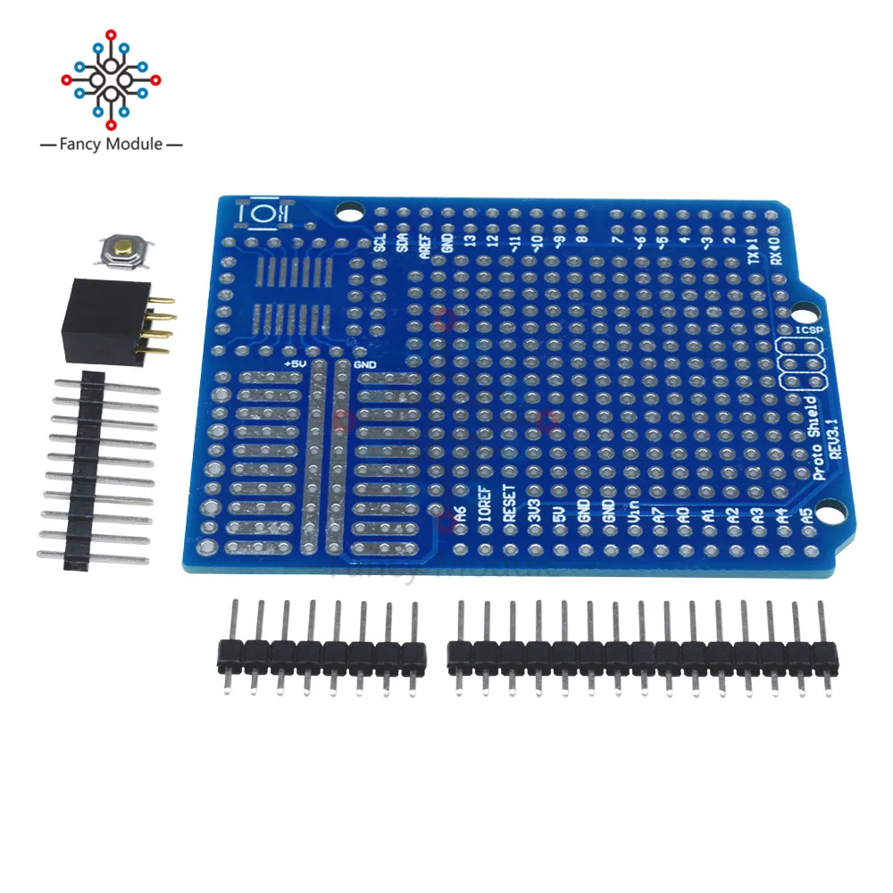 1 комплект Стандартный Proto screw Shield для Arduino совместимый улучшенная версия поддерживает A6 A7