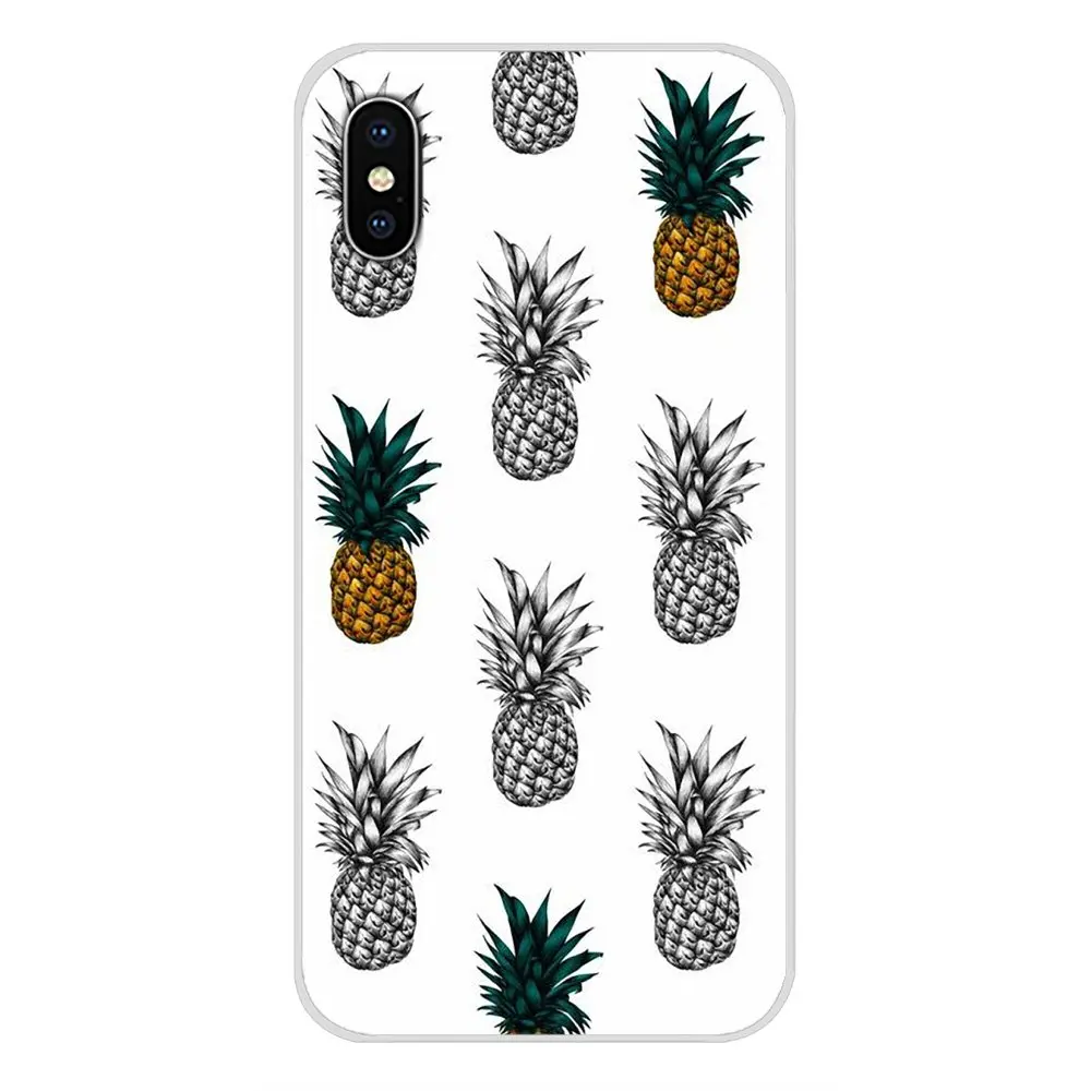 Фрукты Ананас шаблон аксессуары чехлы для телефонов Чехлы Motorola Moto X4 E4 E5 G5 G5S G6 Z Z2 Z3