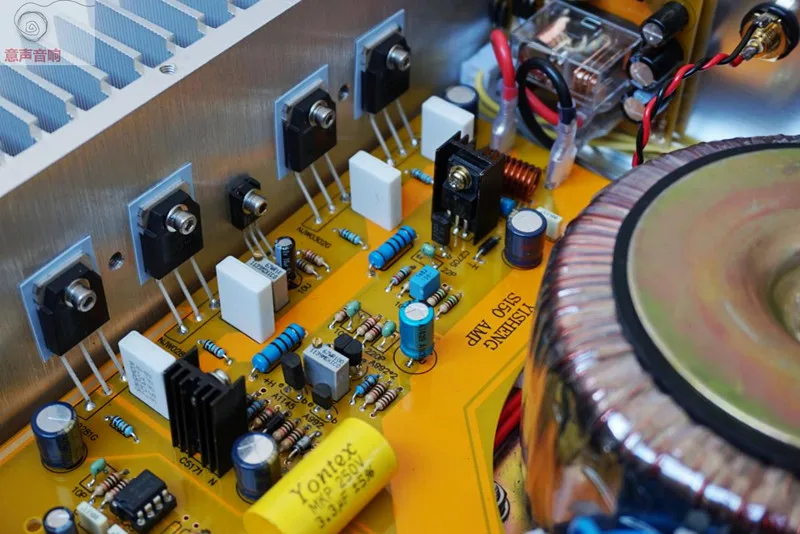 На NJW0281 NJW0302 силовая трубка+ LM4562 Op amp 150 W+ 150 W Предварительный усилитель после класса комбинированный усилитель слияния