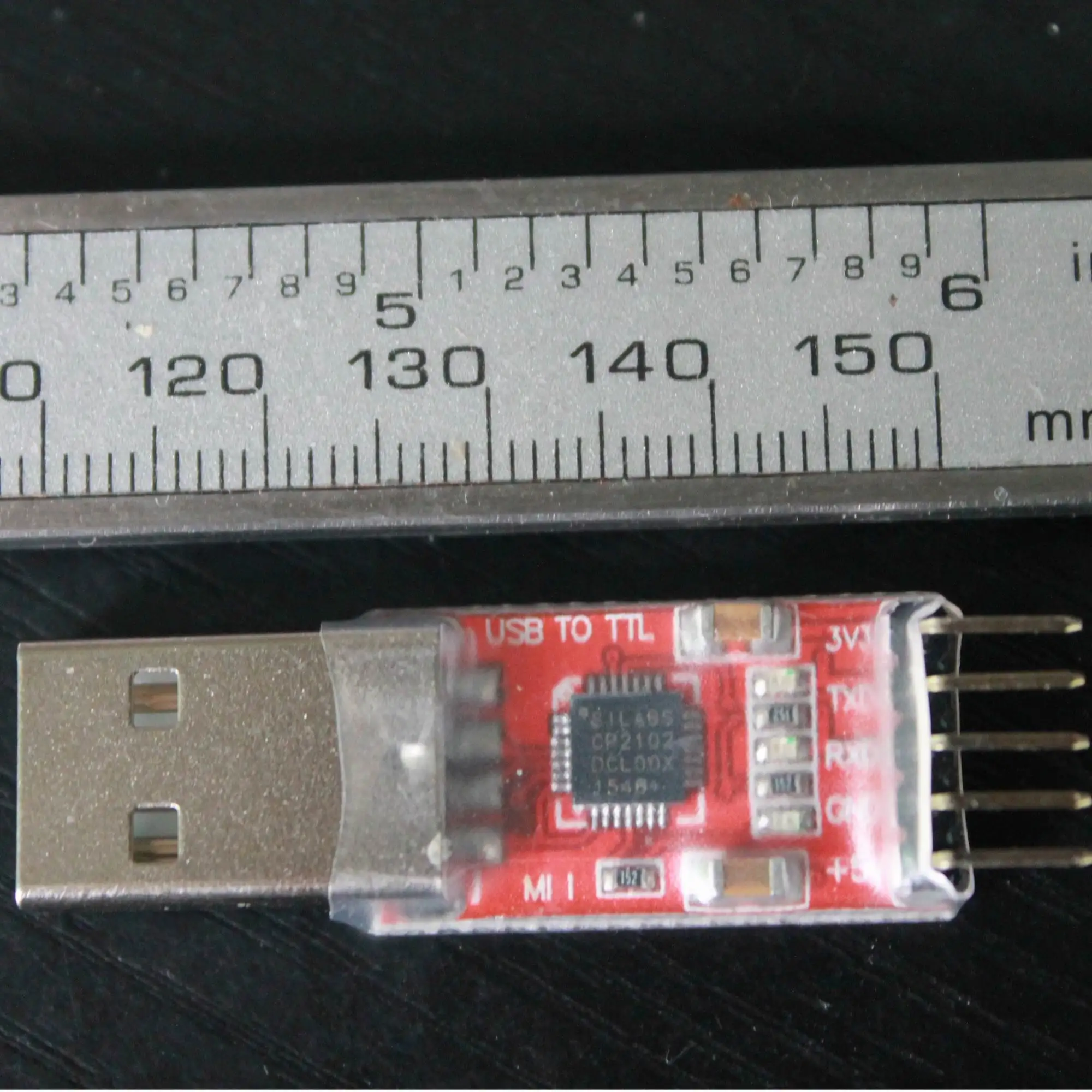 Новый 1 шт./лот USB 2 0 в UART TTL 6 контактный разъем модуль последовательного