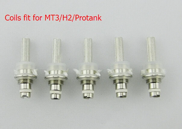 5 шт./лот зазор Ecig катушка evod Replcement головка для MT3 H2 Protank 2 Атомайзеры фитиль танк