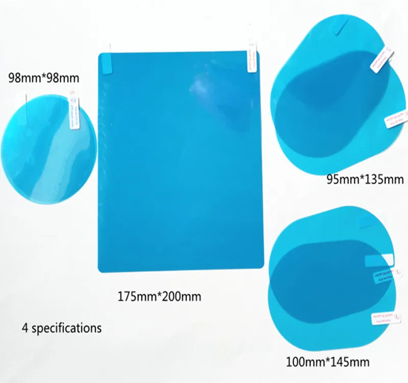 2 шт. Автомобильное зеркало заднего вида непромокаемая Защитная пленка для