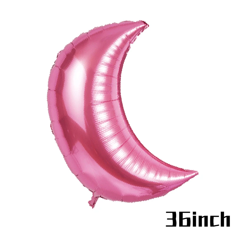 36inch Pink Moon Joy-enlife воздушные шары для вечеринки на день рождения, воздушные шары из алюминиевой фольги, воздушные шары для детского душа, приспособления для декора вечеринки на день рождения - Цвет: 36inch Pink Moon