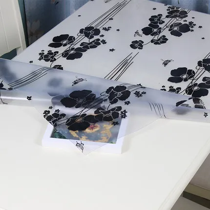 ПВХ водонепроницаемая скатерть Мягкий стеклянный коврик для стола журнальный