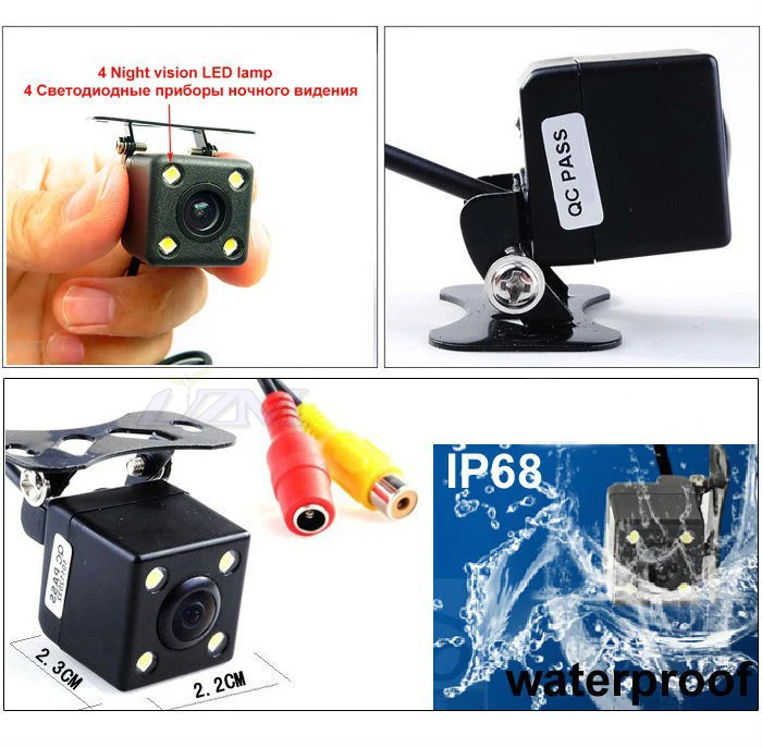 Автомобильная парковочная система Skyshadow со светодиодсветодиодный подсветкой и