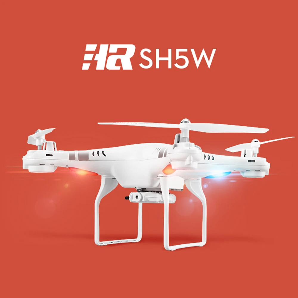 SH5W RC Дрон 2.0MP камера WiFi FPV 2 4G 4CH 6-осевой гироскоп Квадрокоптер RTF Безголовый режим 3D