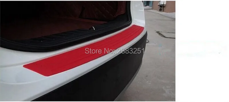 1 шт. Стайлинг автомобиля Защита порога заднего бампера защитная полоса для fiat punto