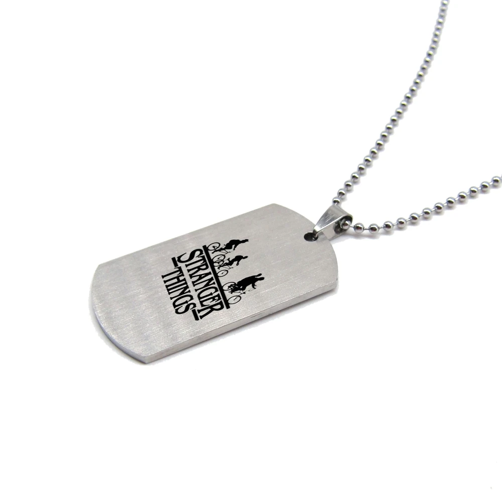 Новые странные вещи ожерелье Вдохновленный Барб из нержавеющей стали