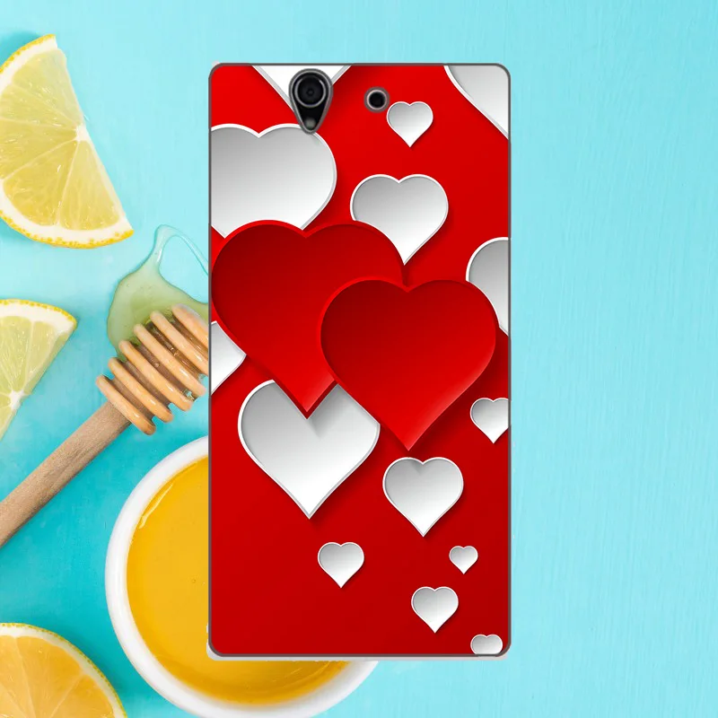 Новый Стильный чехол для телефона Sony Xperia Z L36H C6603 Жесткий Чехол C6602 чехлы телефонов