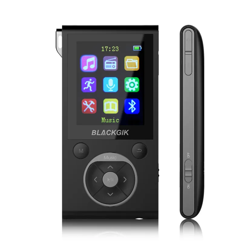 16 ГБ MP3 плеер Bluetooth HiFi Цифровой MP3 музыкальный плеер без потерь мини Портативный Reproductor MP3 Car Audio FM радио шагомер