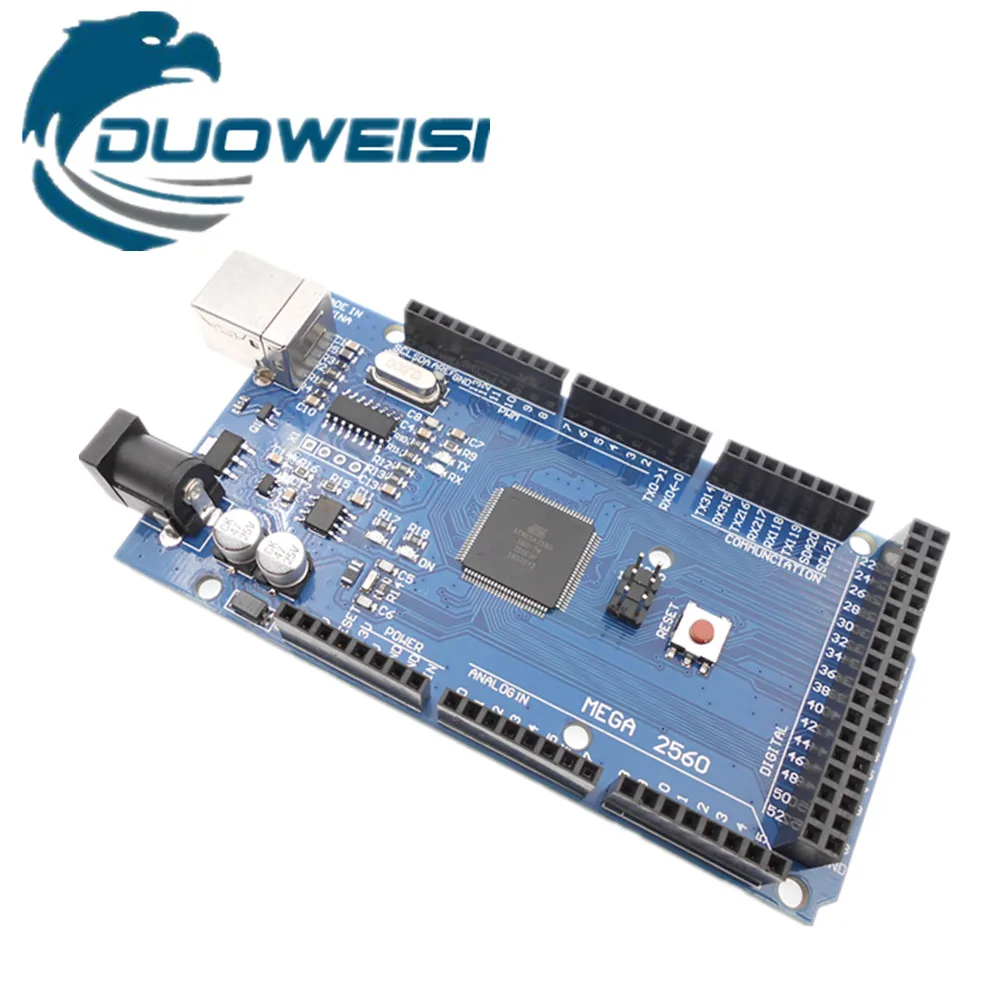 МЕГА 2560 R3 ATmega2560 R3 AVR USB плата 2560 MEGA2560 R3 USB кабель оптовая продажа CH340G улучшенная версия