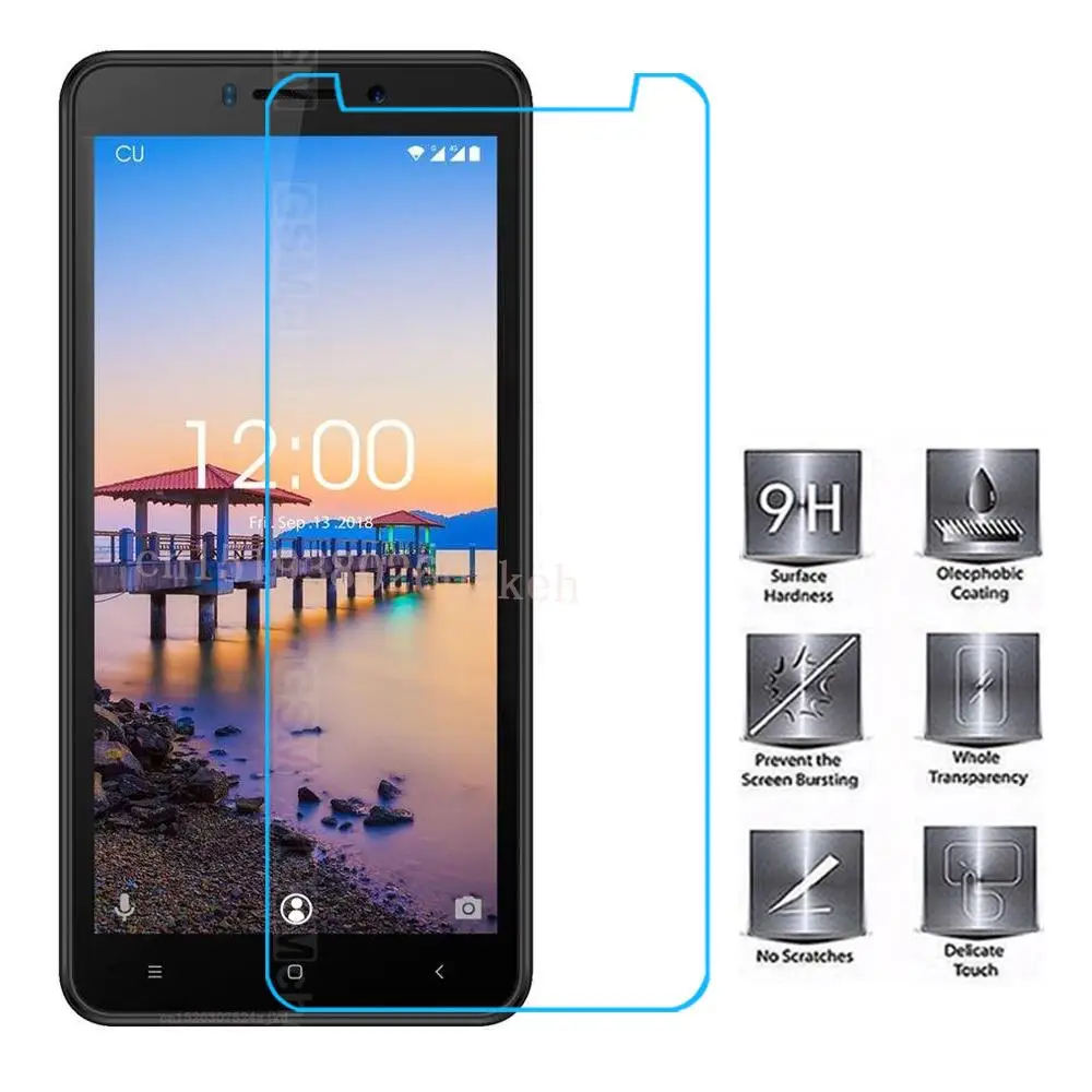 Смартфон 9H закаленное стекло для Oukitel C10/C10 Pro Взрывозащищенная защитная пленка