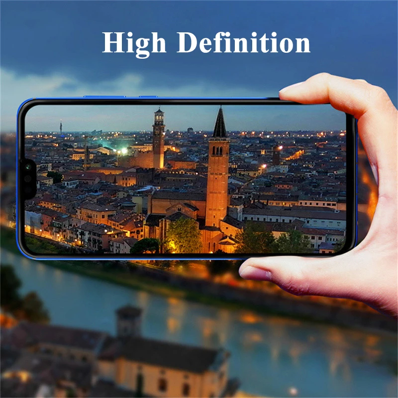 Полное покрытие для honor 8x закаленное стекло huawei x8 honor8x защита экрана 8 x защитная