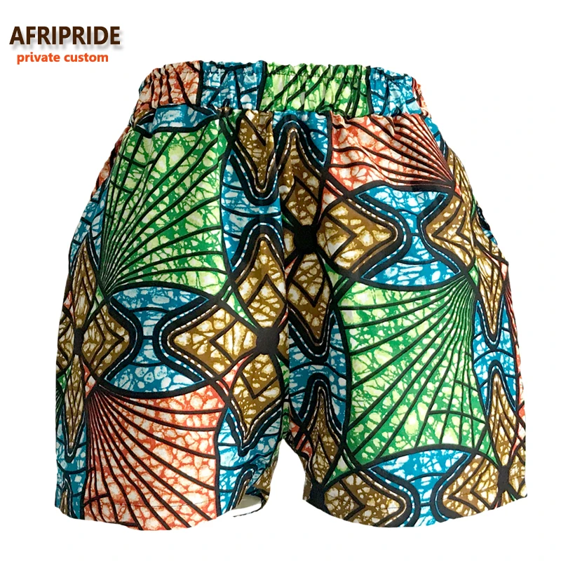 Летние пляжные шорты AFRIPRIDE с индивидуальным принтом из чистого хлопка A722101 |
