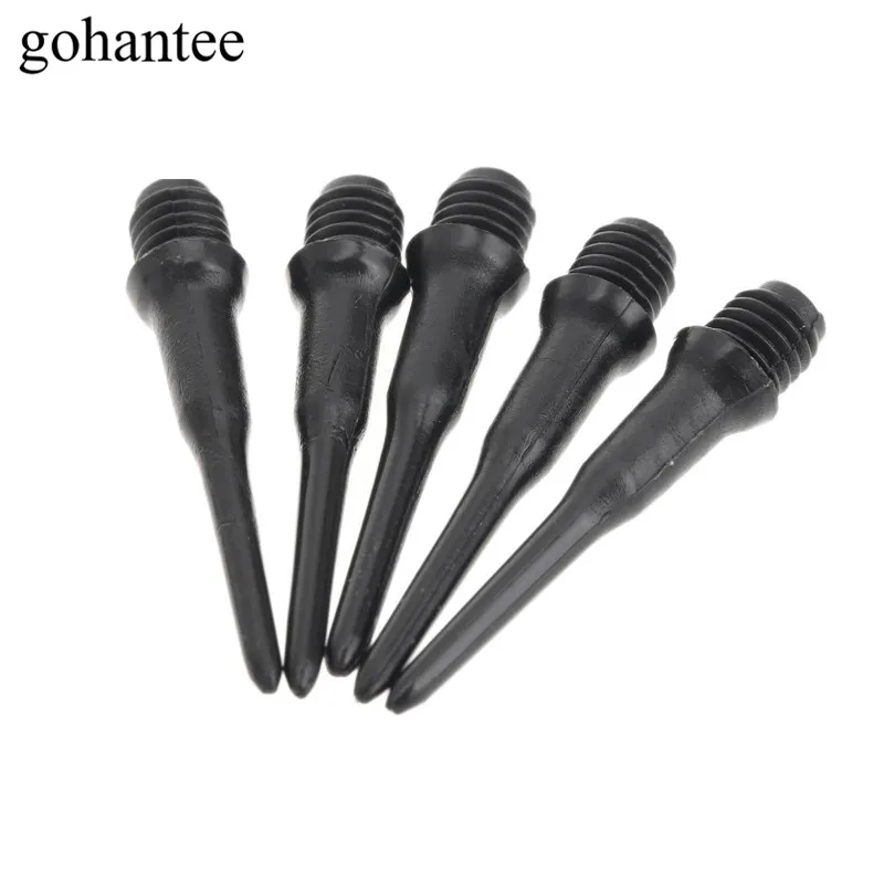 Короткие мягкие безопасные пластиковые наконечники для Дартс gohantee 50 шт./лот