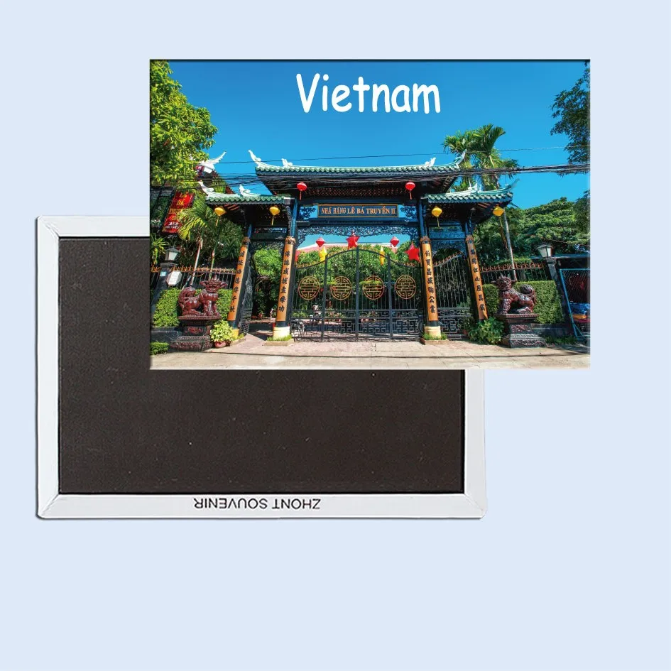 Китайская архитектура во Вьетнаме 24515 магнит на холодильник|chinese magnets|fridge magnetvietnam