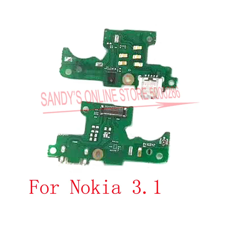Оригинальный Для Nokia 3 1 Mirco USB зарядное устройство порт плата док-станция разъем