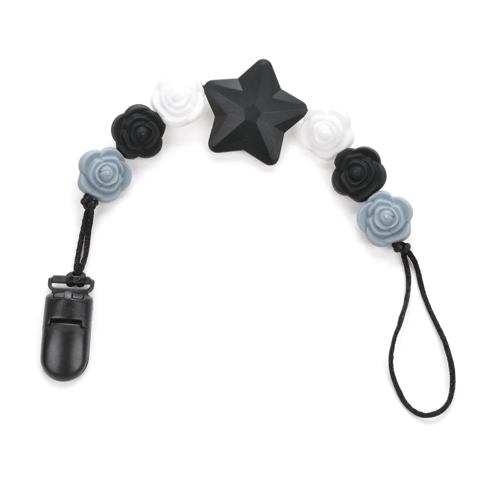 Детская переноска для прорезывания зубов зажим соски держатель силиконовый