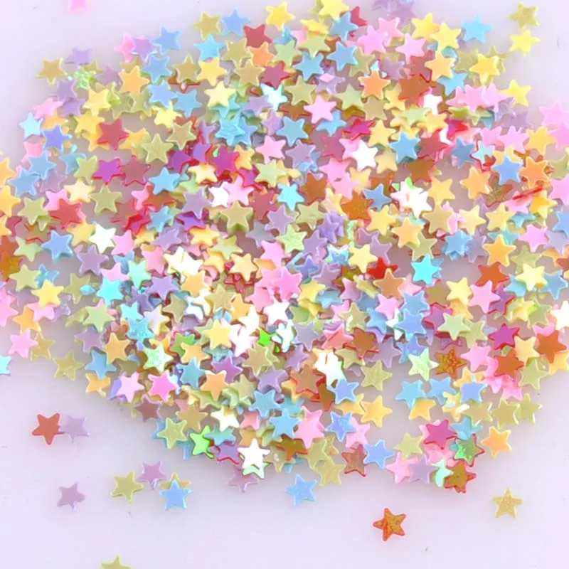 23 г мини смешанные звезды блестки для рукоделия и пайетки шитье скрапбукинг