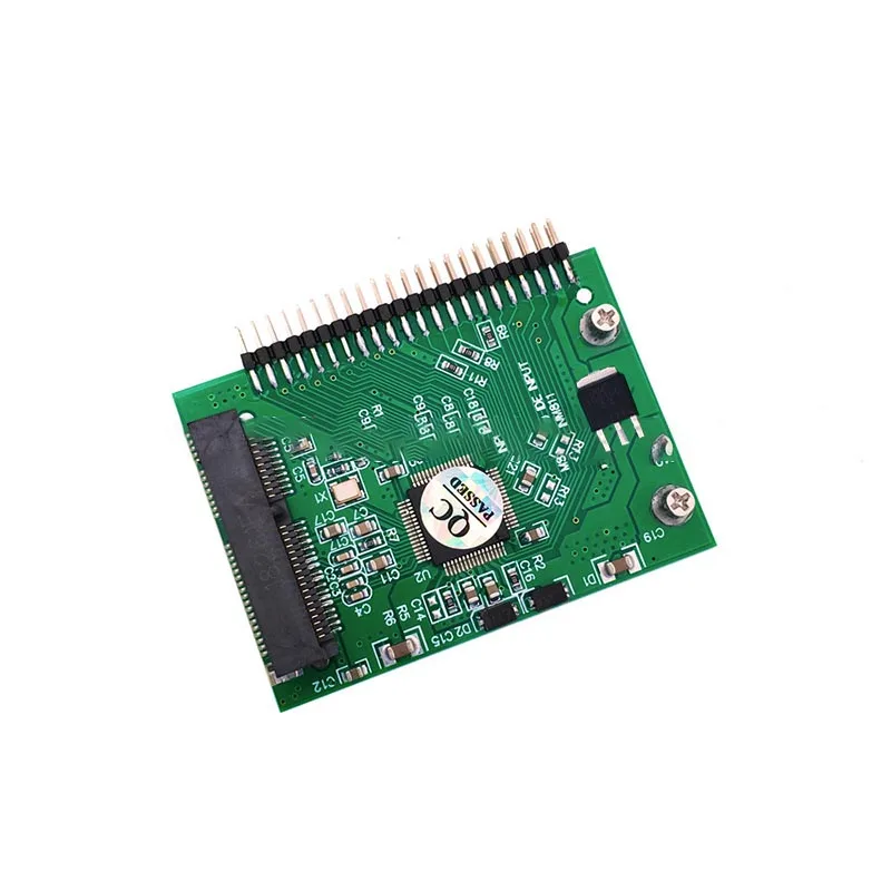 Адаптер переходник mSATA mini PCI E с SSD на 2 5 дюймовый IDE 44pin для ноутбука и