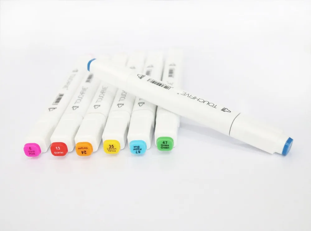 TOUCHNEW маркеры Pen Set 40/60/80/168 Цвет анимации эскиз рисования маркером Книги по