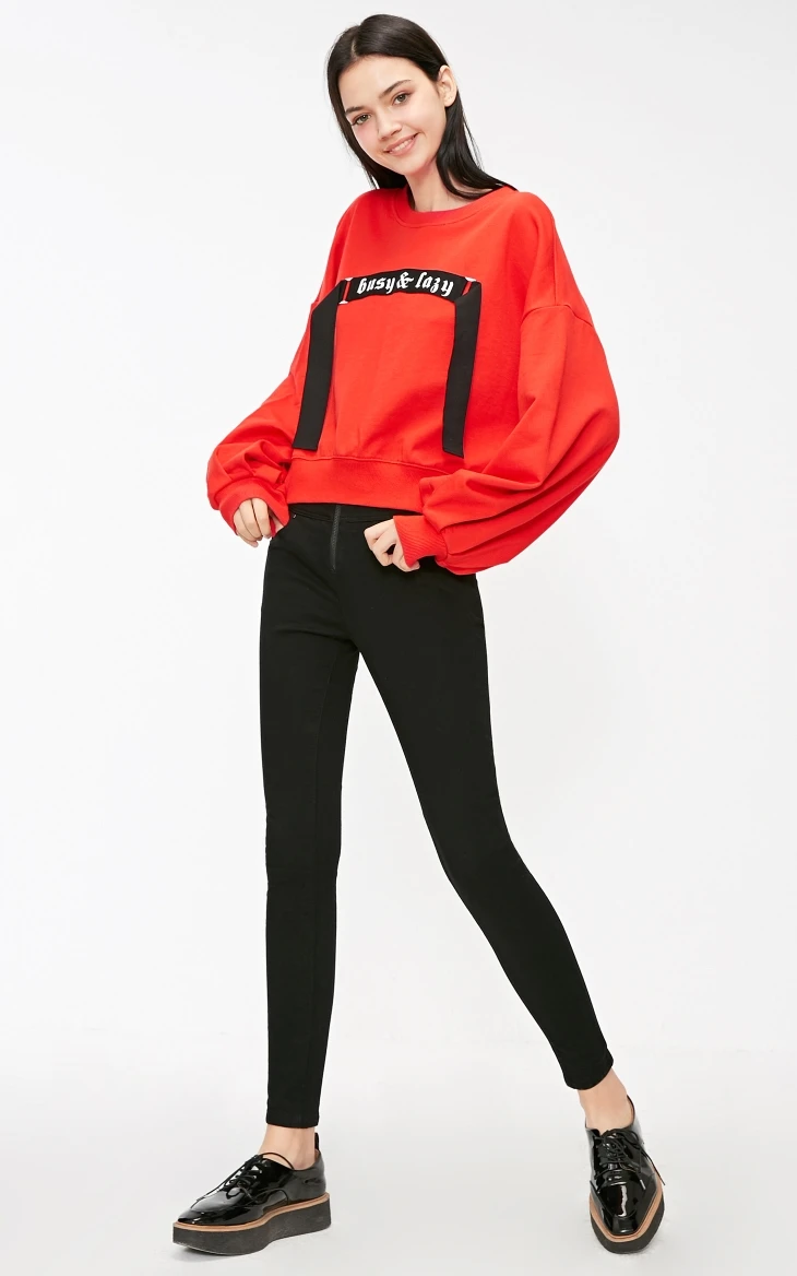 Vero Moda новые женские джинсы женские джинсы с высокой талией на шнуровке и молнии | 318332507
