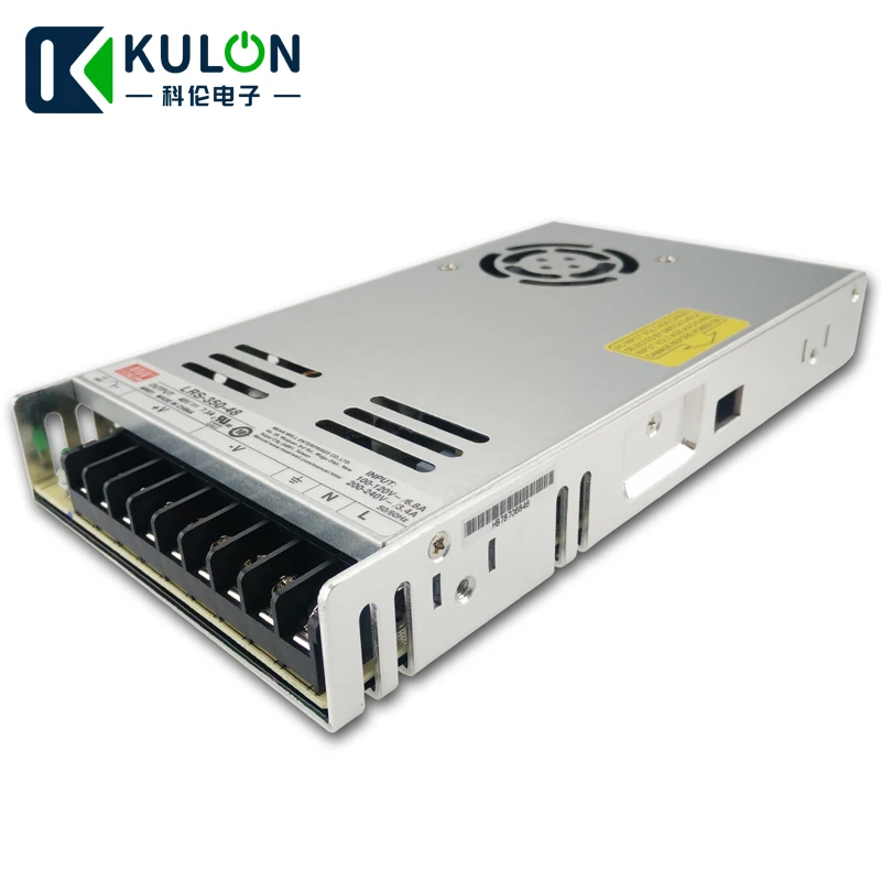 Оригинал MEAN WELL LRS 350 48 одинарный выход Вт а в источник питания meanwell UL CB CE 30 мм