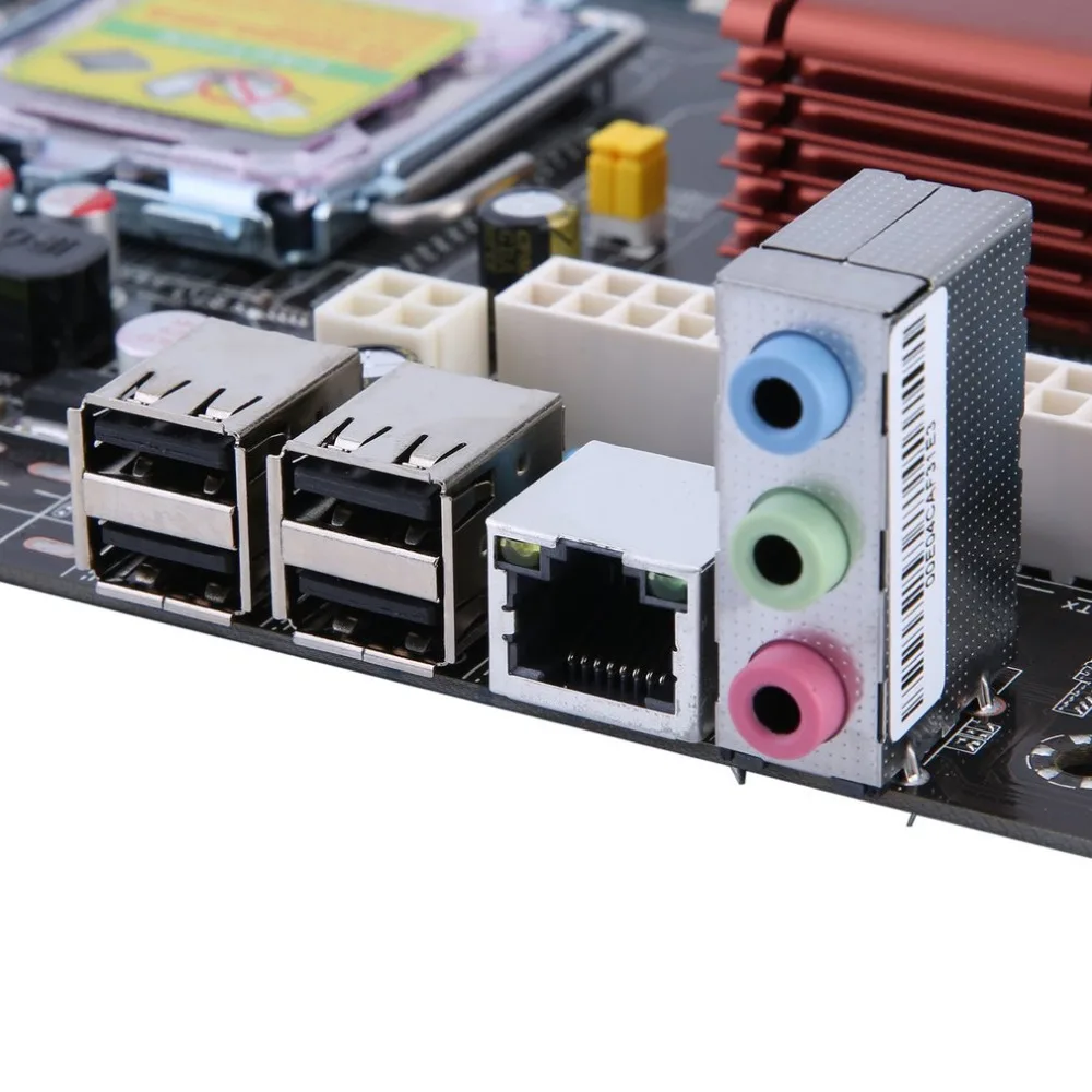 Высокая совместимость P45 компьютер Gigabit Ethernet материнская плата 771/775 двухплатная DDR3 поддержка L5420