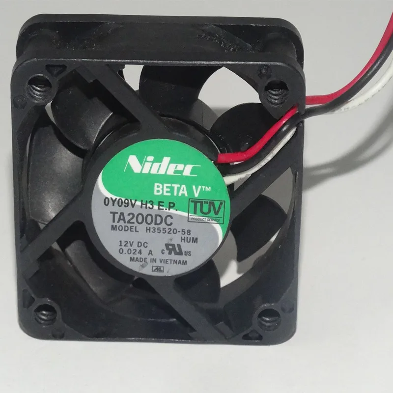 Бесплатная доставка. Ультратихий вентилятор TA200DC H35520 58 5015 3 line 12 v 0 024 A 5 см|5 cm fan|fan v12