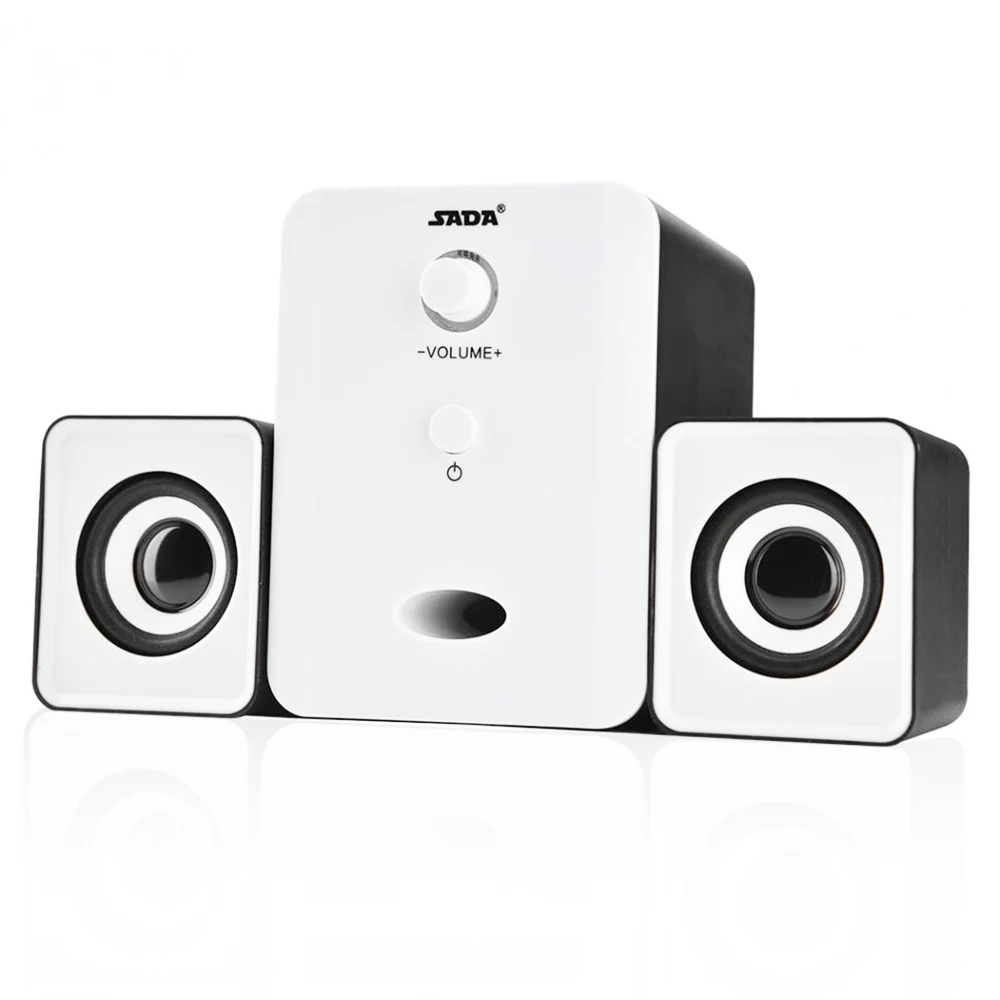 SADA D 201 USB проводной компьютерный динамик бас стерео комбинированные колонки