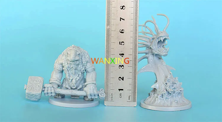 1/48 Scale Model Kit CMON Board Game Role Playing Blood Rage Resin Monster DIY Hobbies Toys For Children Free Shipping