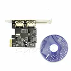 Адаптер для карт Esata PCI-E PCI Express 6 Гбитс на 2 порта SATA 3,0 SATA III ASM106 C26