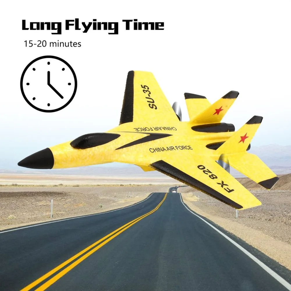 FX 820 2 4G 2CH пульт дистанционного управления SU 35 планер 290 мм размах крыльев EPP микро