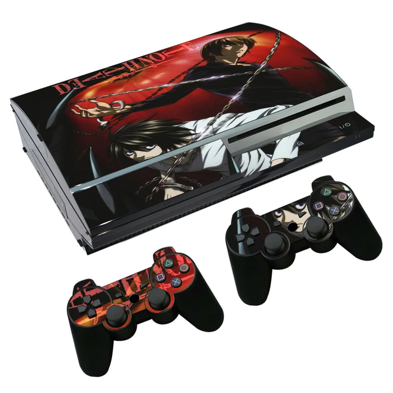 Наклейка на кожу Death Note наклейка для PS3 Fat PlayStation 3 консоль и контроллеры Skins