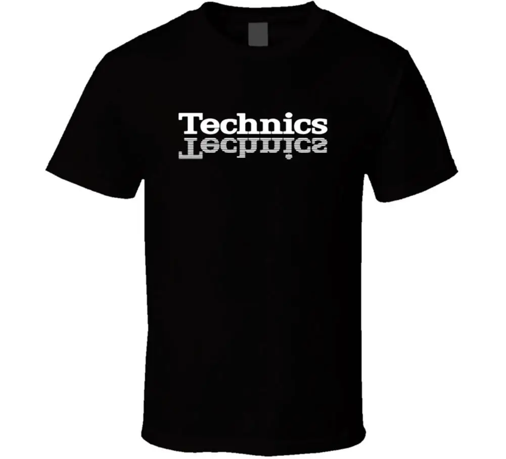 Technics Футболка Dj 1200 проигрыватель музыки дом техно электронный хип хоп Новый 100%