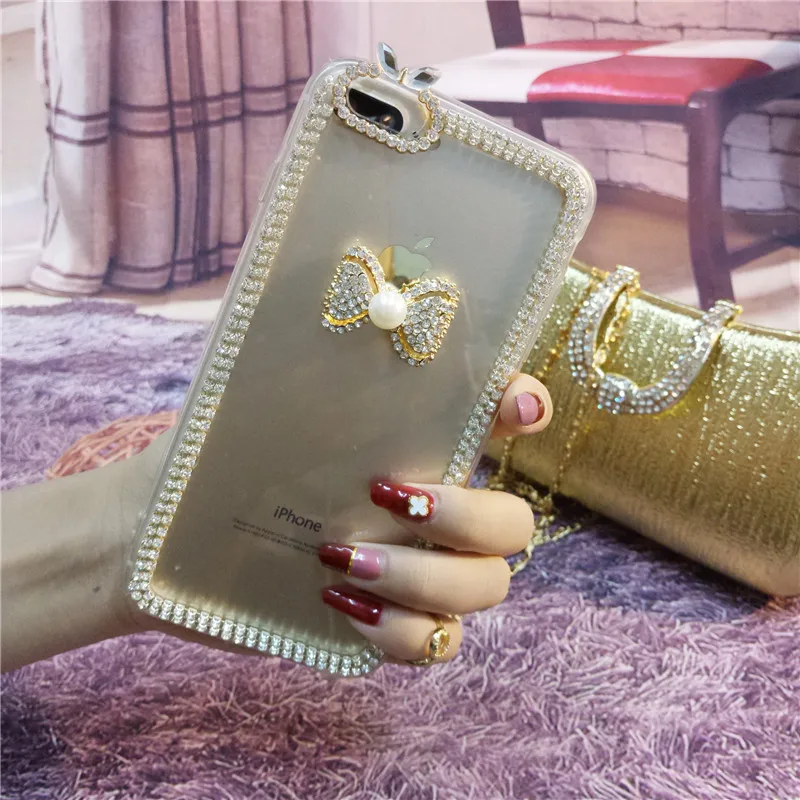 Luxury Rhinestone Diamond Bling Claw Chain Jewelry Phone Case Cover for SamsungS6 S7 S8 S9 S10 S20 S21 PLUS Note5 8 9 10 20 | Мобильные