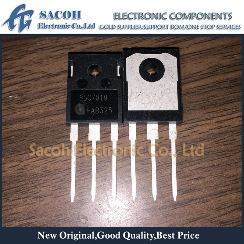 

New Original 2PCS/Lot IPW65R019C7 65C7019 65C7019G2 TO-247 75A 650V Power MOSFET Transistor