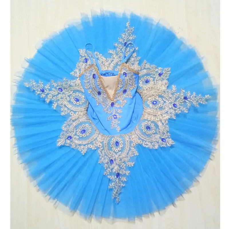 Балетное платье пачка расшитое блестками для детей профессиональный балет