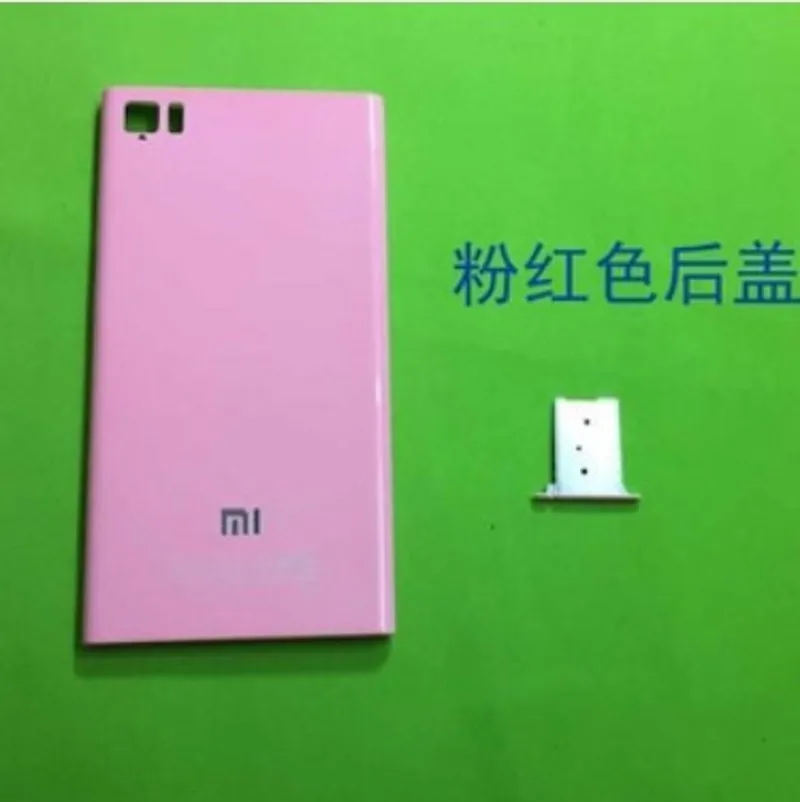 Чехол для Xiaomi 3 Mi3 M3 задняя крышка в оригинальном стиле аккумулятора + лоток