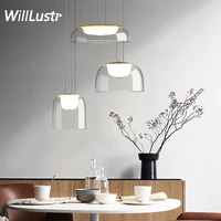 creative glass pendant lamp modern led affordable luxury suspension lighting dinning room living room hotel bar hanging light
