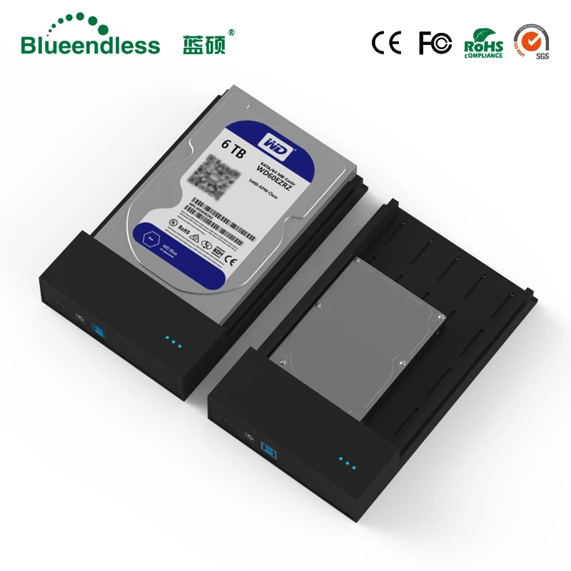 Фото Чехол для внешнего жесткого диска hd externo sata, USB 3,0, новый внешний диск, внешний жесткий диск 1 на жесткий диск usb 2,5, черный корпус для жесткого д... №4
