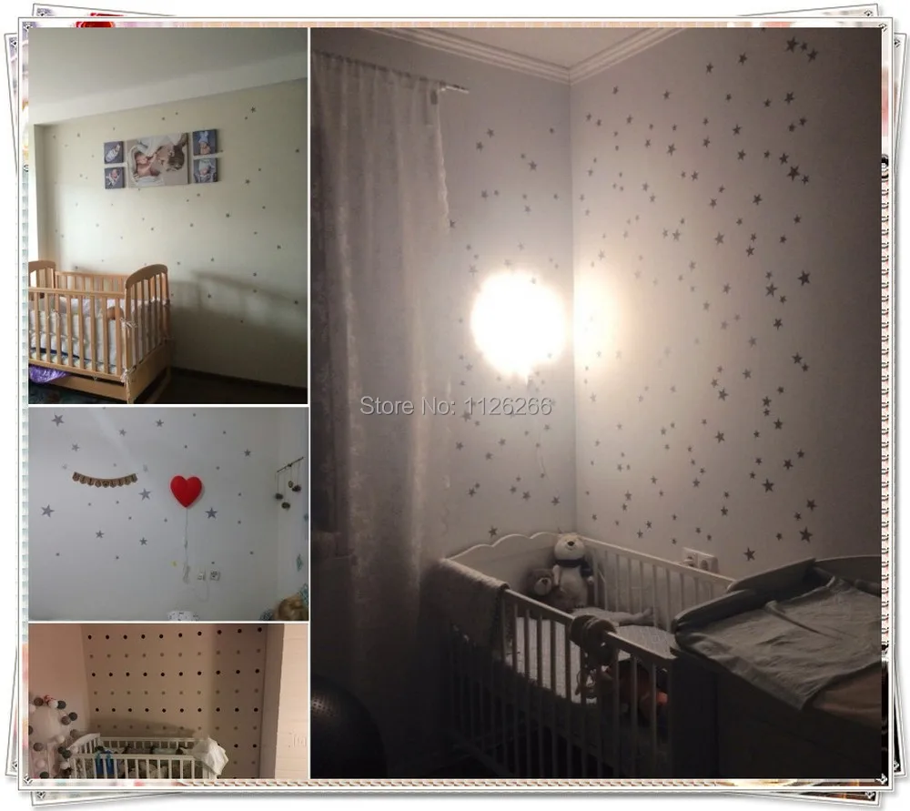 Декоративные художественные фрески DIY звезды треугольники круглые круги виниловые наклейки на стену наклейки для спальни гостиной