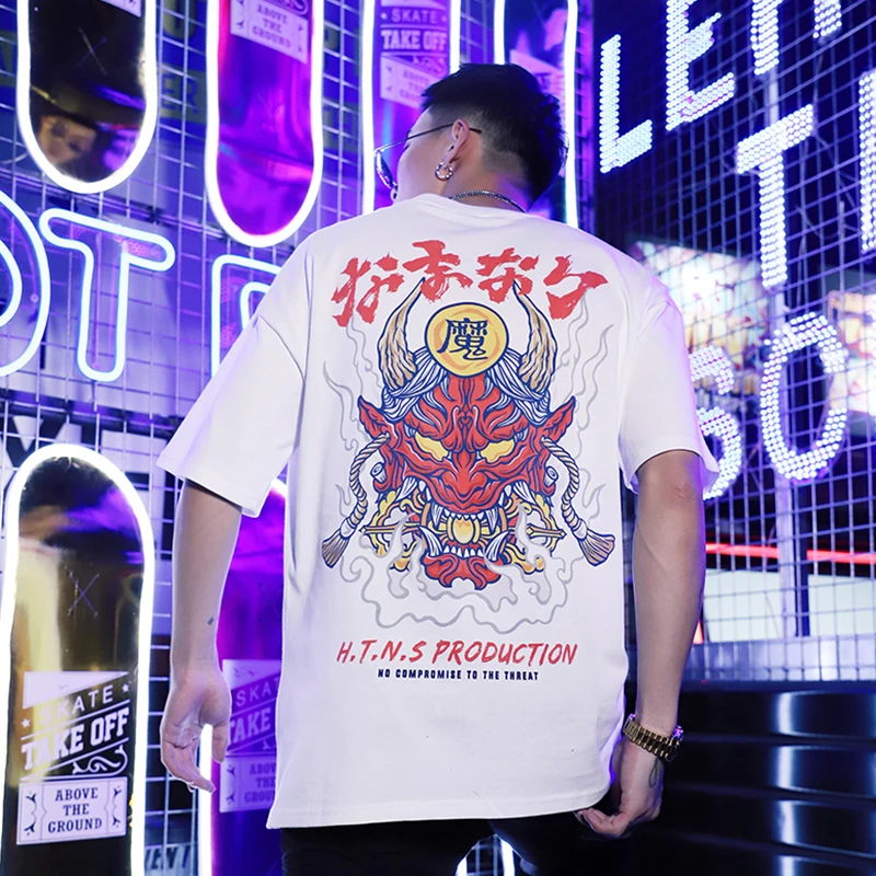 Devil хип хоп Футболка женская 2019 летняя уличная футболка большого размера