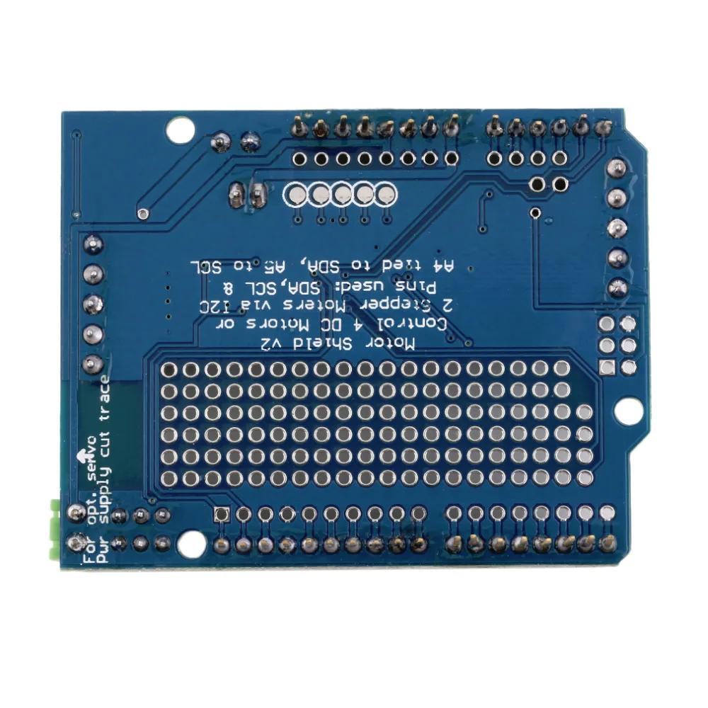Профессиональный двигатель/шаговый/сервопривод/робот щит для Arduino v2 с драйвер pwm