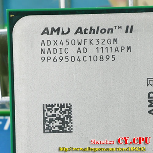 Процессор AMD Athlon II X3 450 трехъядерный процессор (3 2 ГГц/L2 = 1 5 МБ/95 Вт/2000 ГГц) разъем am3